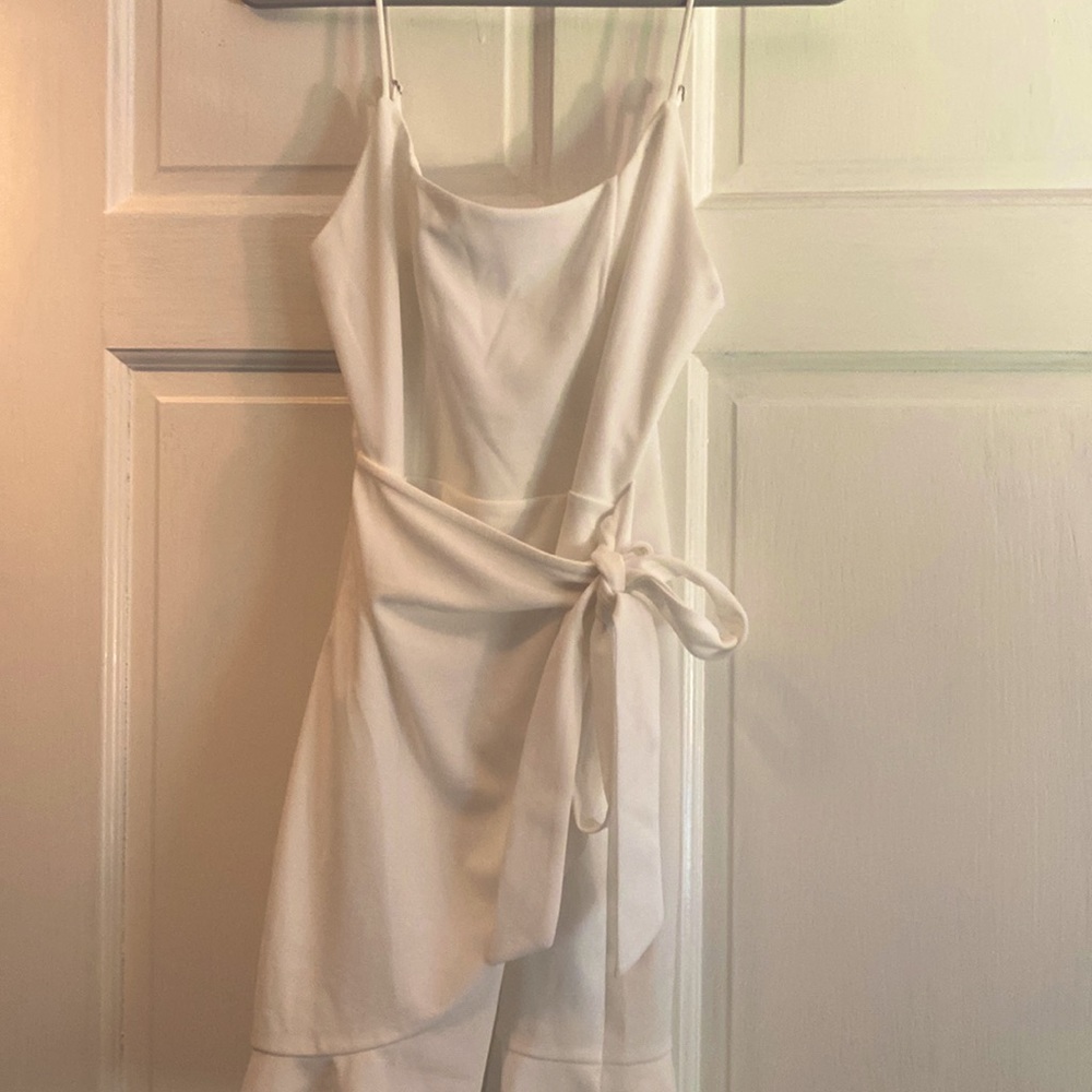 white dress from lucy in the sky
